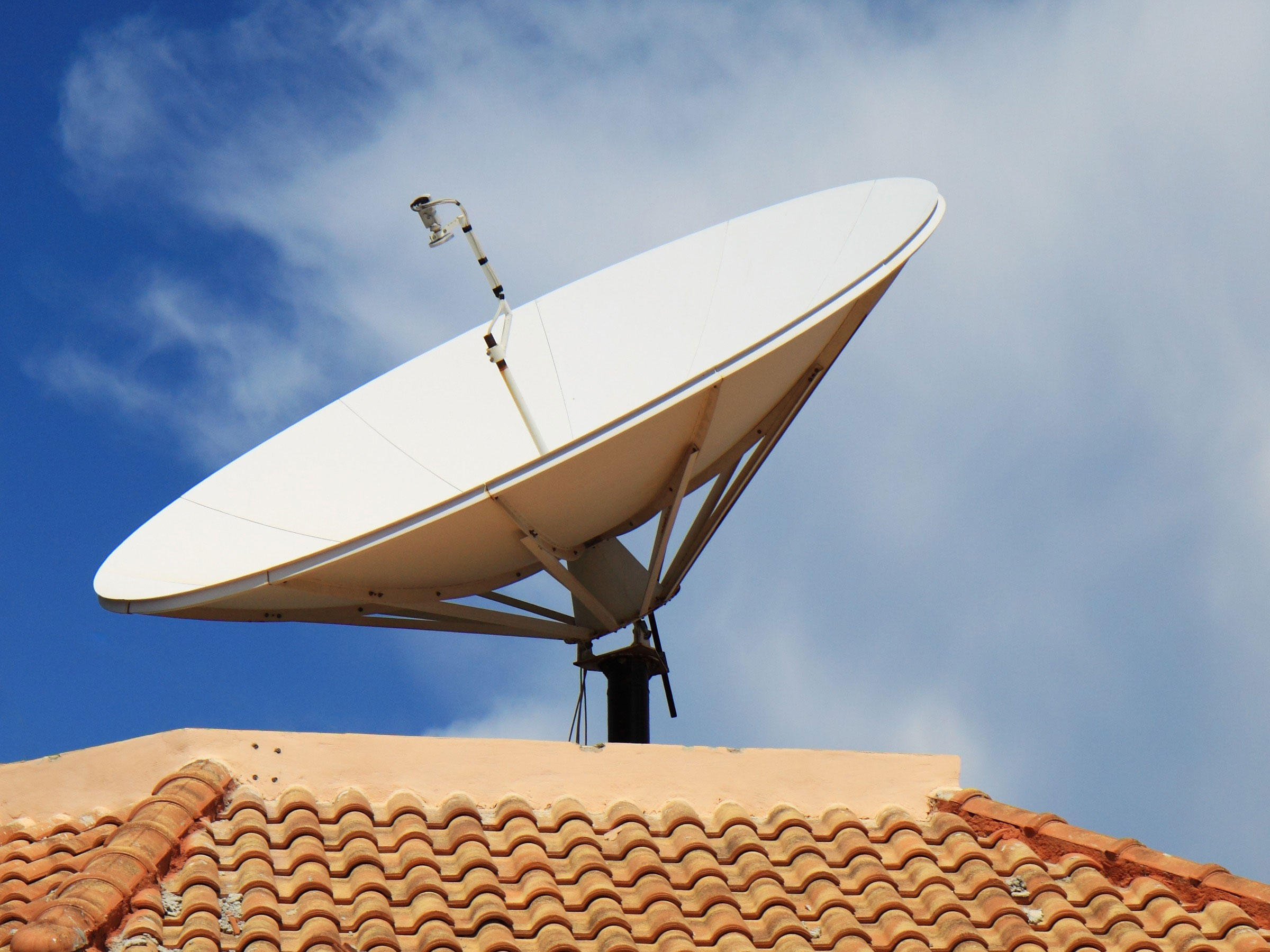 Foto antena parabA³lica 