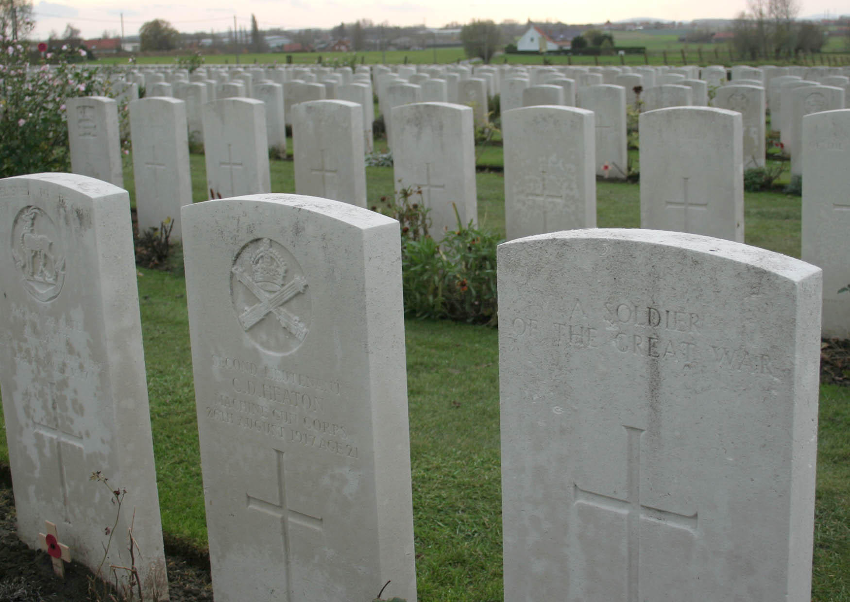 Foto cemitA©rio tyne cot