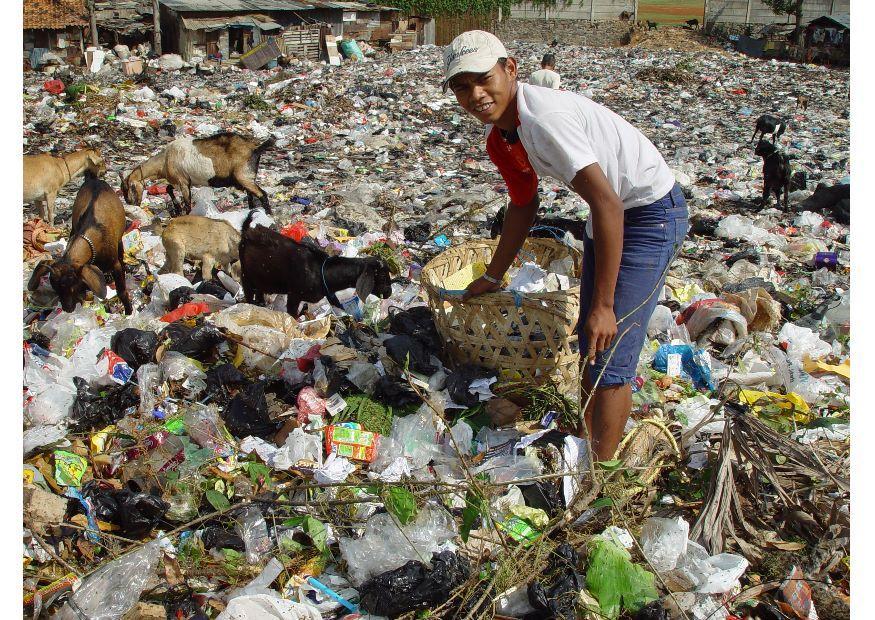 Foto favela em jakarta