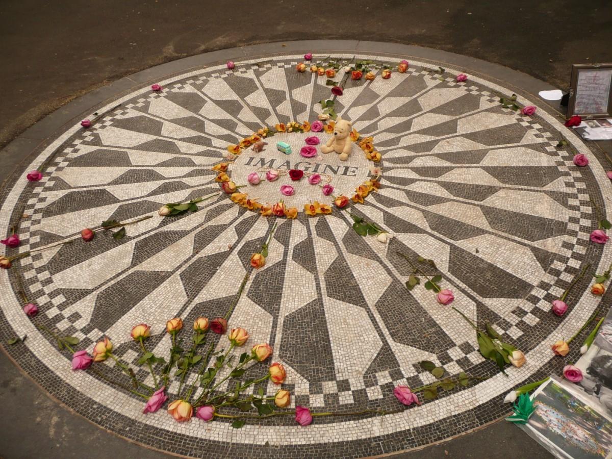 Foto new york - memorial a john lennon 