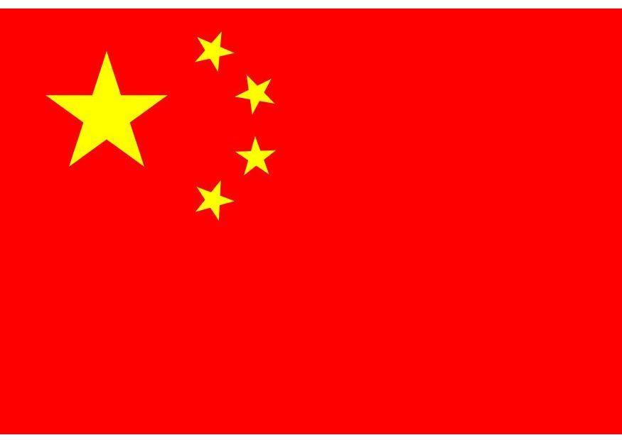 imagem bandeira da repAºblica popular da china