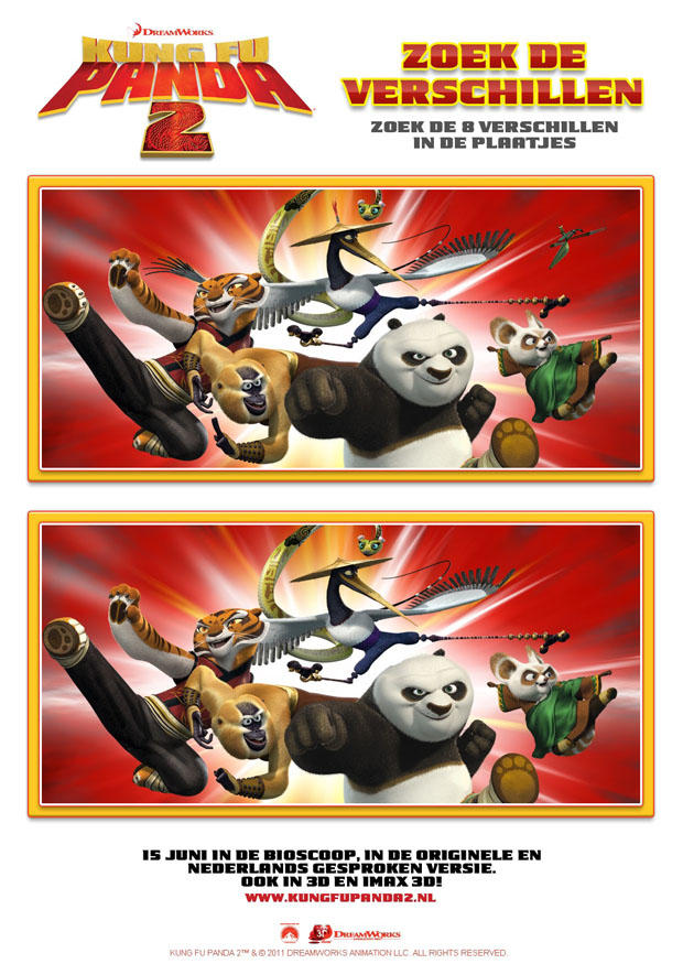 imagem jogo dos erros - kung fu panda 2