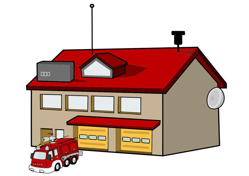 imagem quartel de bombeiros 