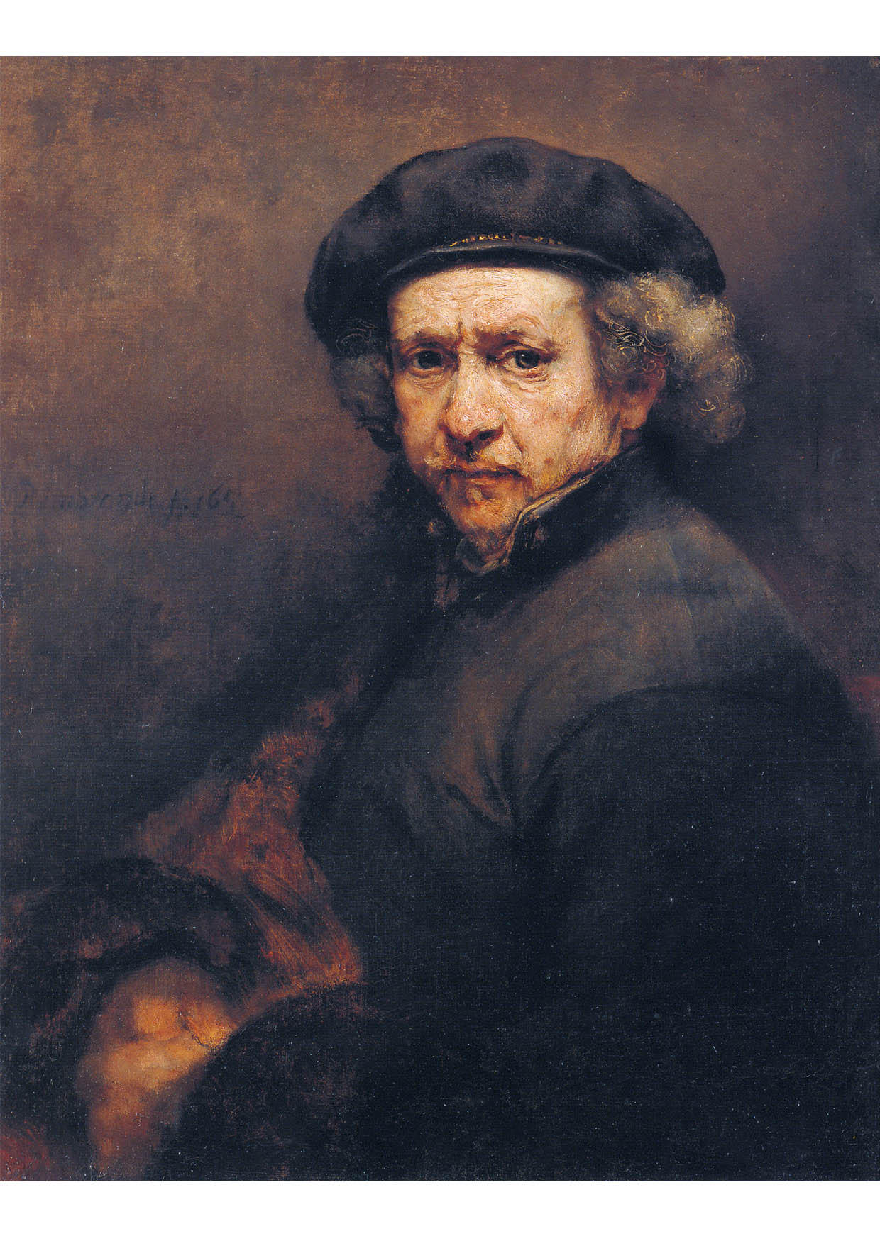 imagem rembrandt - autorretrato 