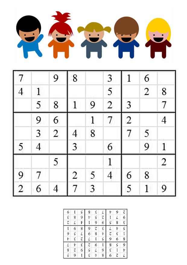 imagem sudoku - crianA§as