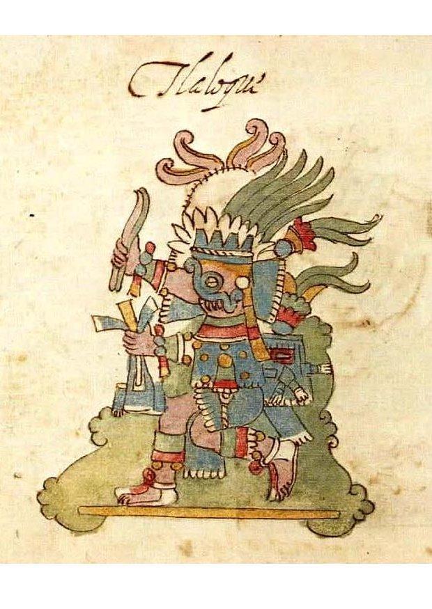 imagem  tlaloc - tolteken