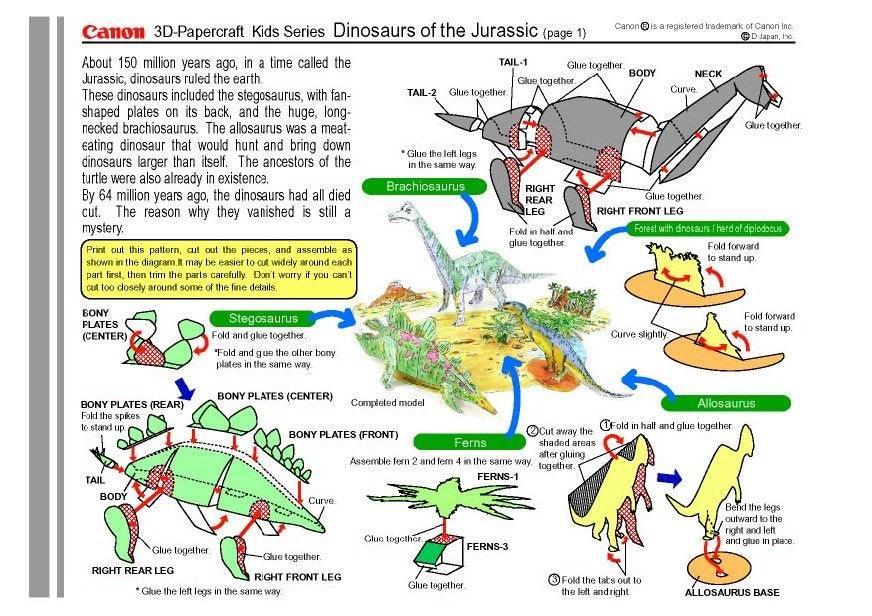 Knutselen jurA¡ssico 1