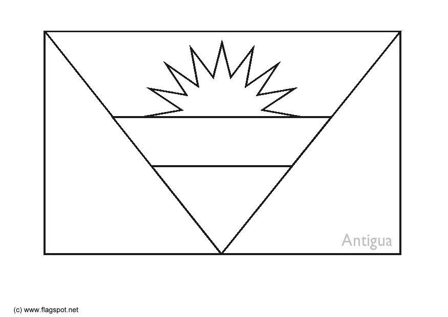 Página para colorir antigua 