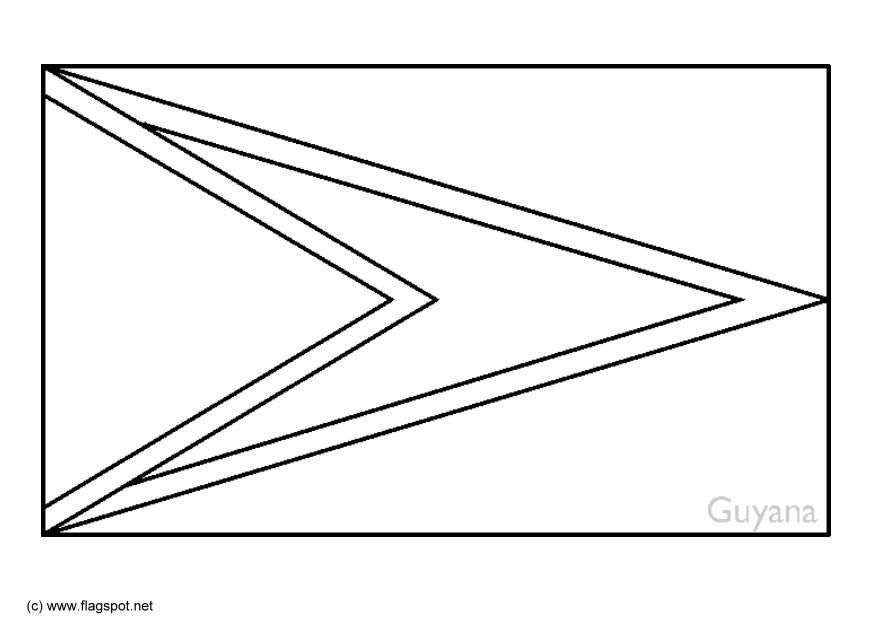 Página para colorir guiana