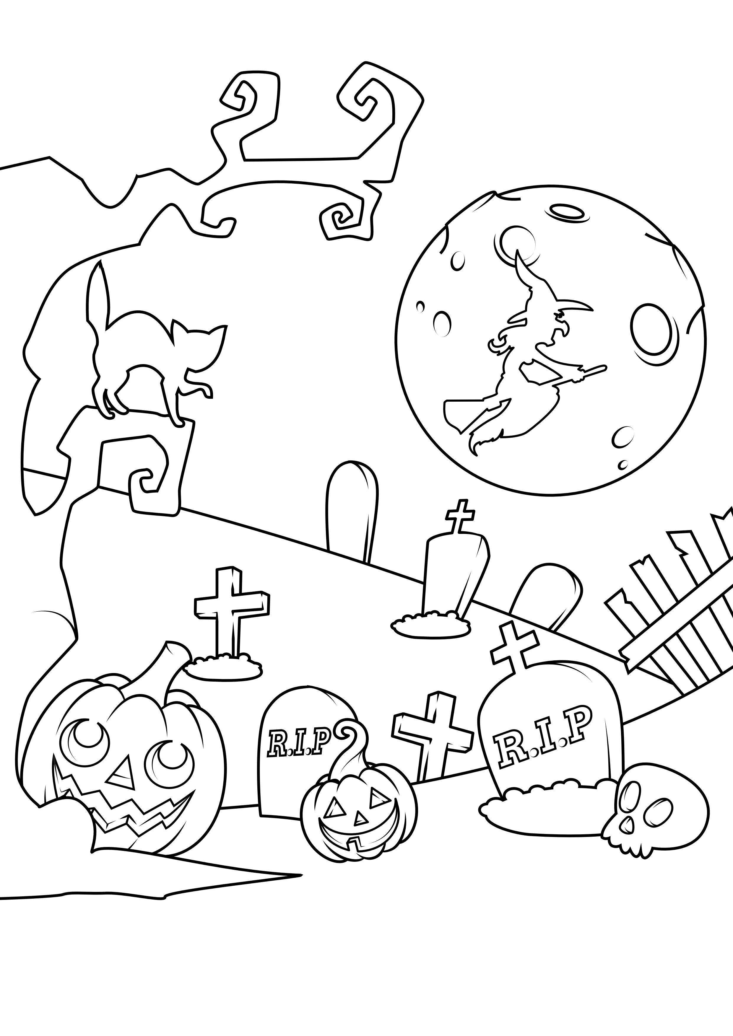 Desenhos de Halloween para colorir - Desenhos Para Desenhar
