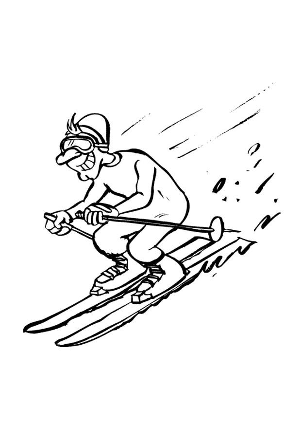 Desenhos para colorir de snowboarder nos jogos olímpicos -pt
